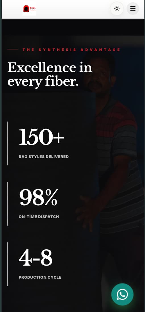 Website mobile preview